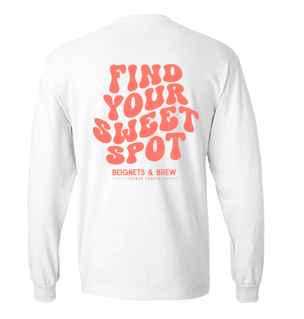 White Long Sleeve Tee