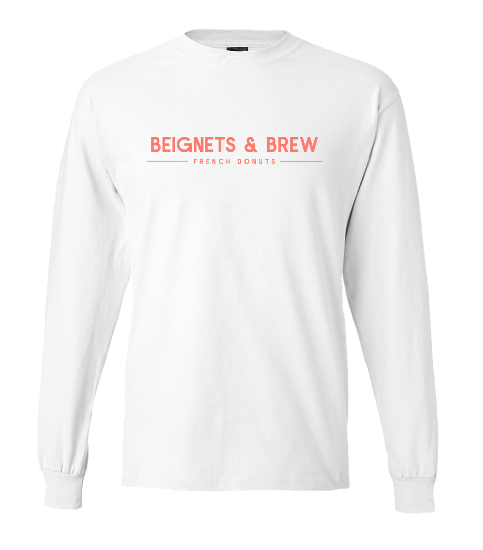 White Long Sleeve Tee