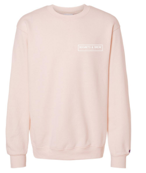 White Blush Crewneck