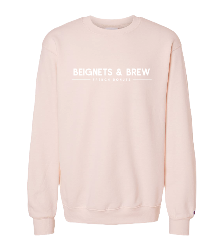 White Blush Crewneck