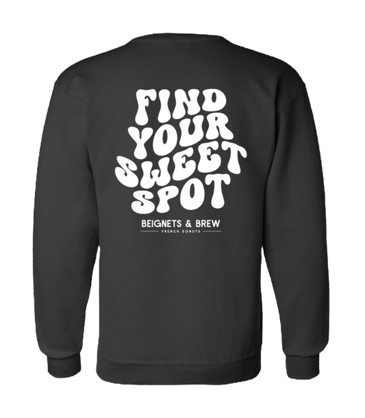 White & Black Crewneck