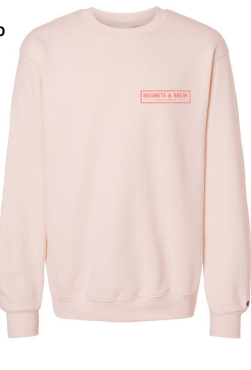 Coral Blush Crewneck